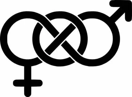 Symbole de la bisexualité 