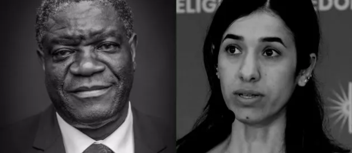 Deniw Mukwege et Nadia Murad