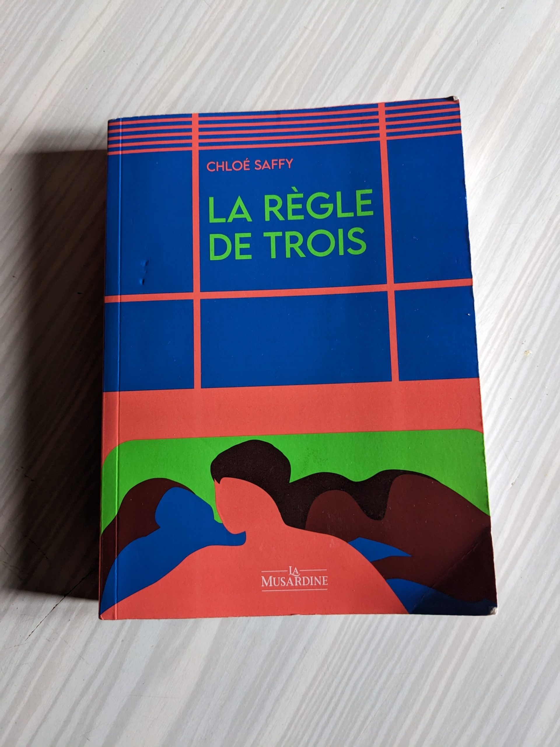 Livre La Règle de Trois de Chloé Saffy sur le blog Desculottées 