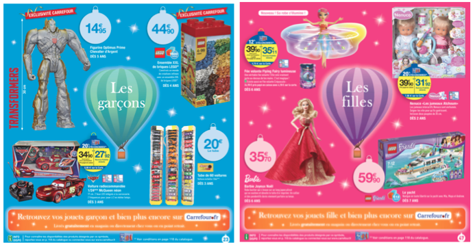 Image d'un catalogue de jouets Carrefour