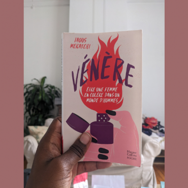 Le livre Vénère, une catharsis pour toutes nos colères féminines