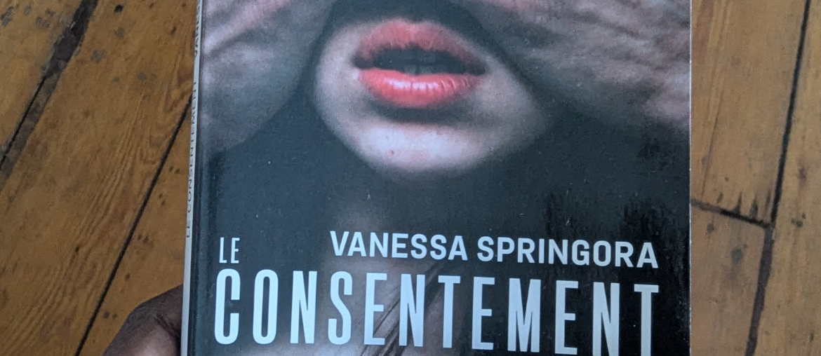 Le livre "le consentement" de Vanessa Springora