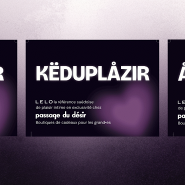 LELO et Passage du Désir détournent le suédois pour parler d’orgasme dans le métro